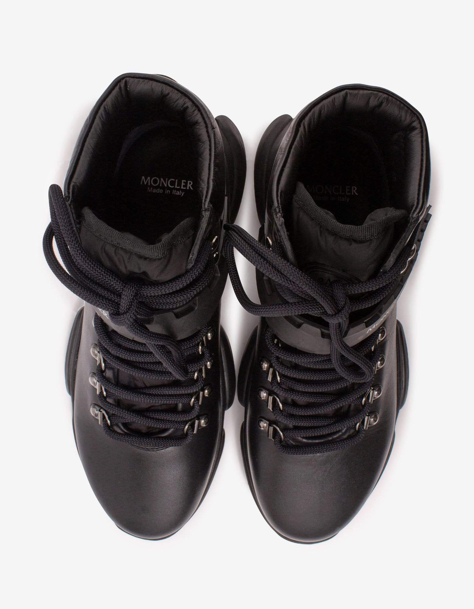 Moncler Black Bubble Boots - 4