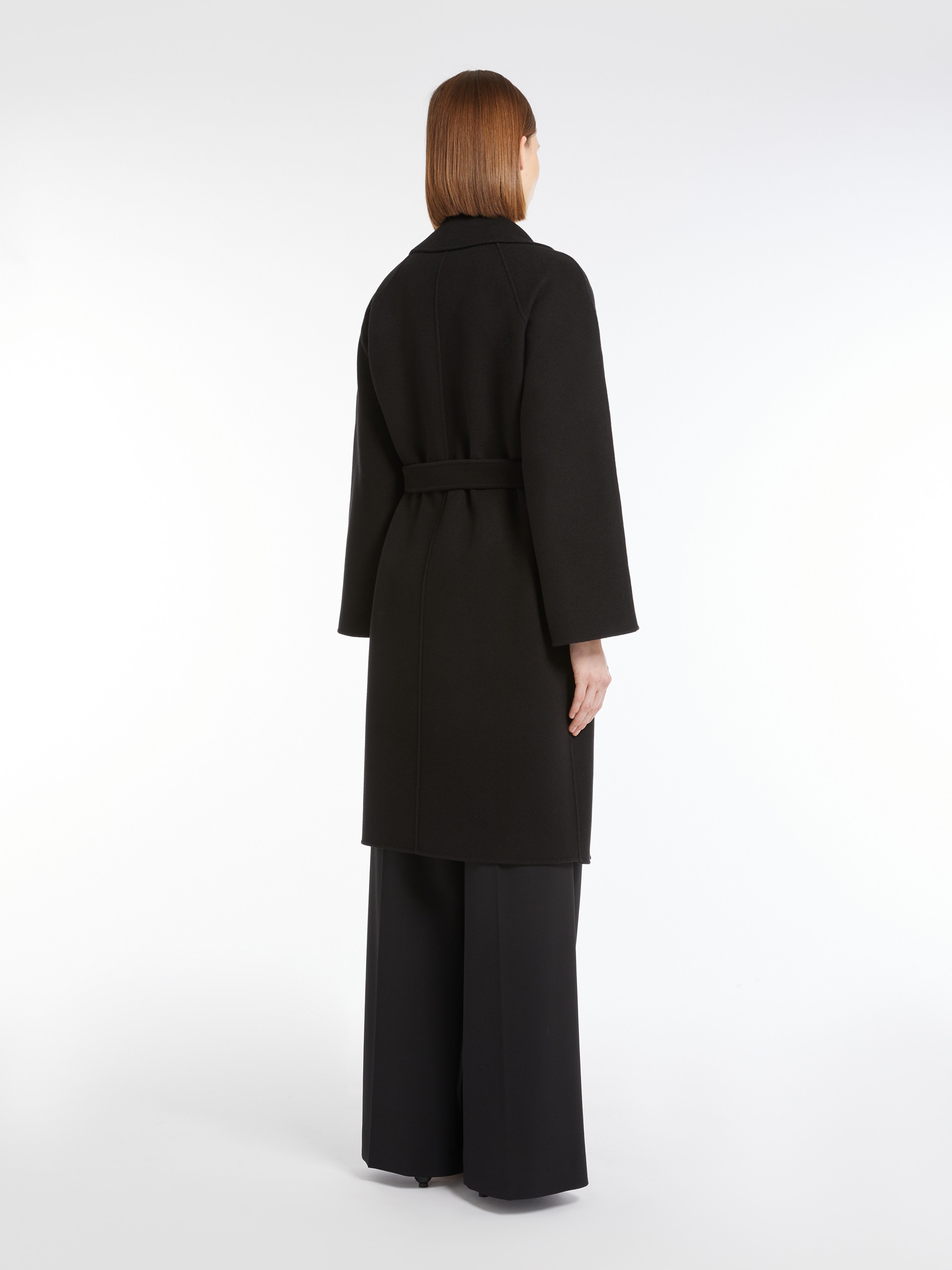 CIVADA Double-faced wool-blend robe coat - 4