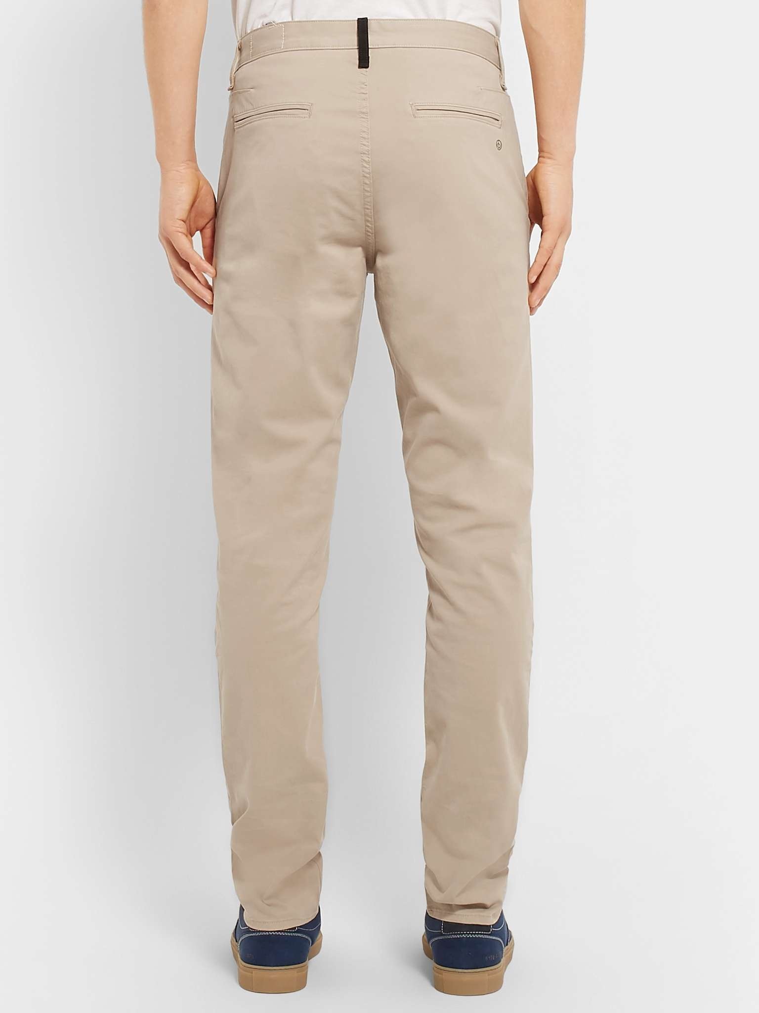 Fit 2 Slim-Fit Garment-Dyed Cotton-Twill Chinos - 5