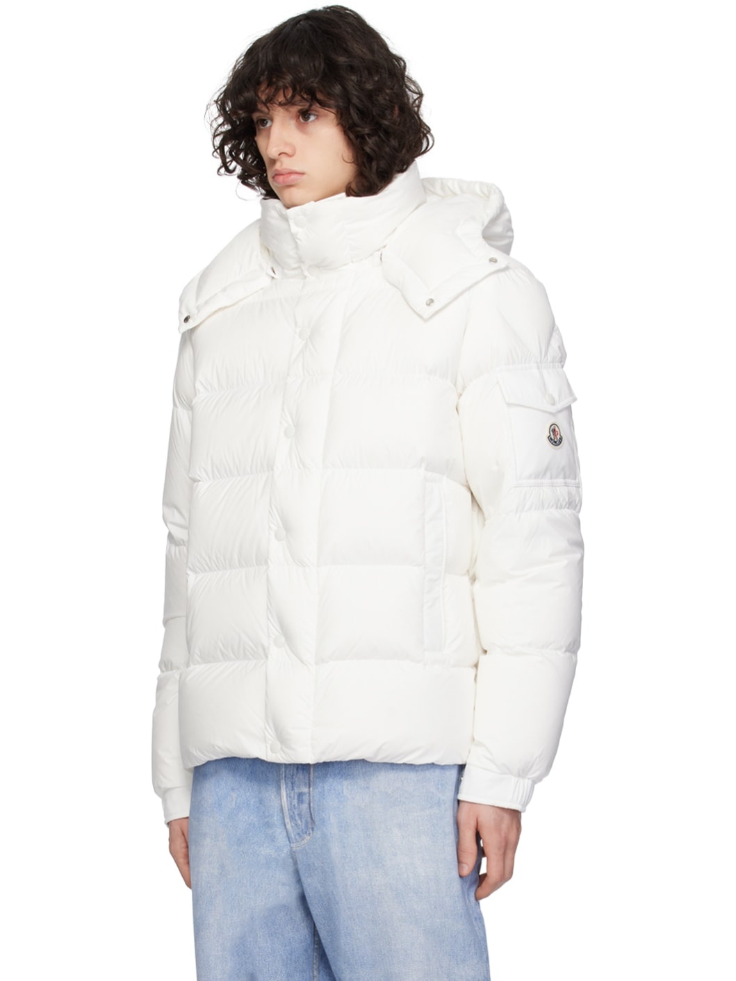 White Vezere Down Jacket - 4