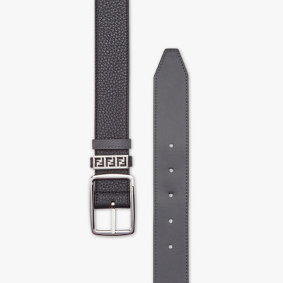 FENDI Black leather belt outlook