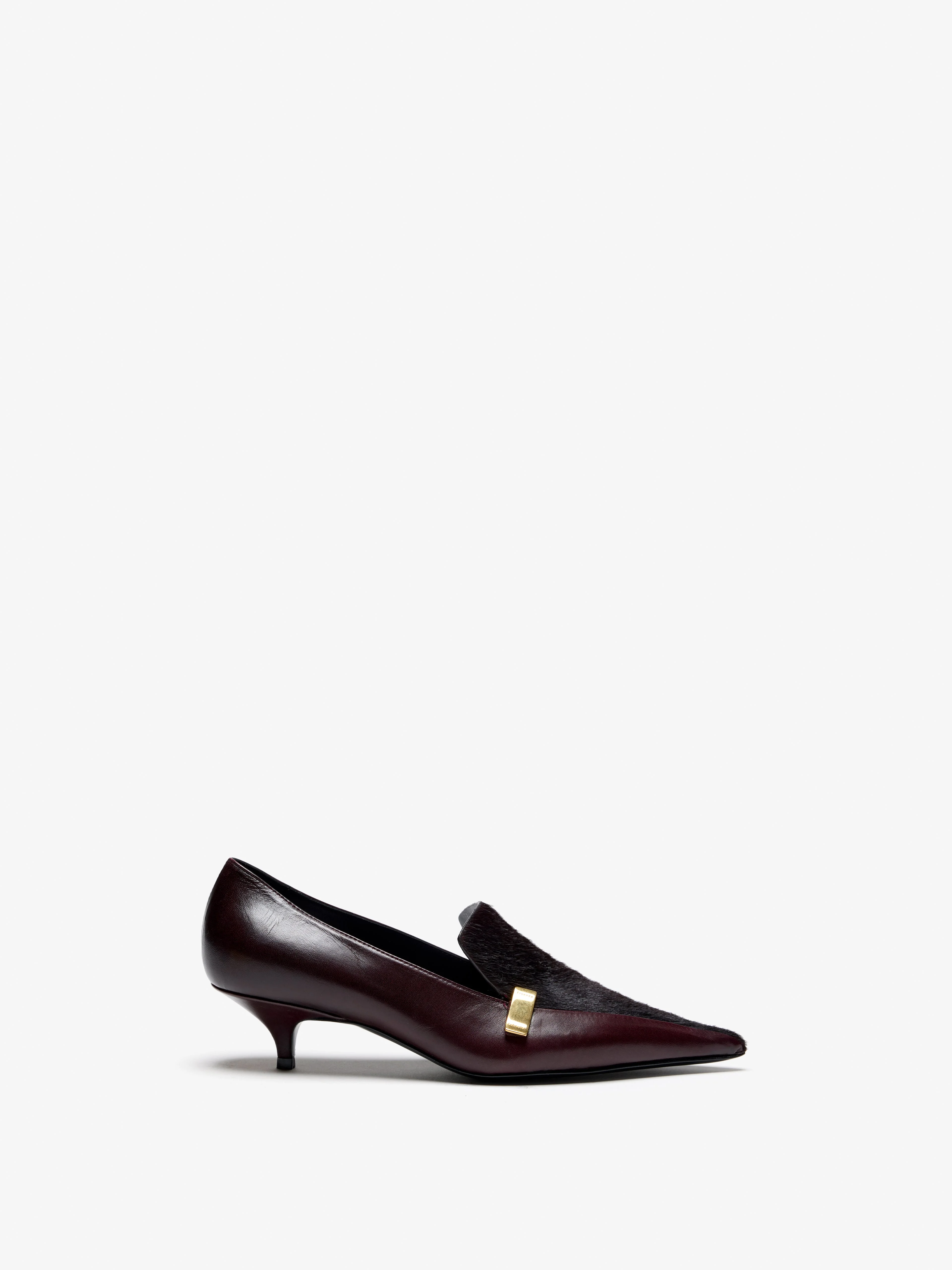 Slash Loafer In Haircalf Combo - 1