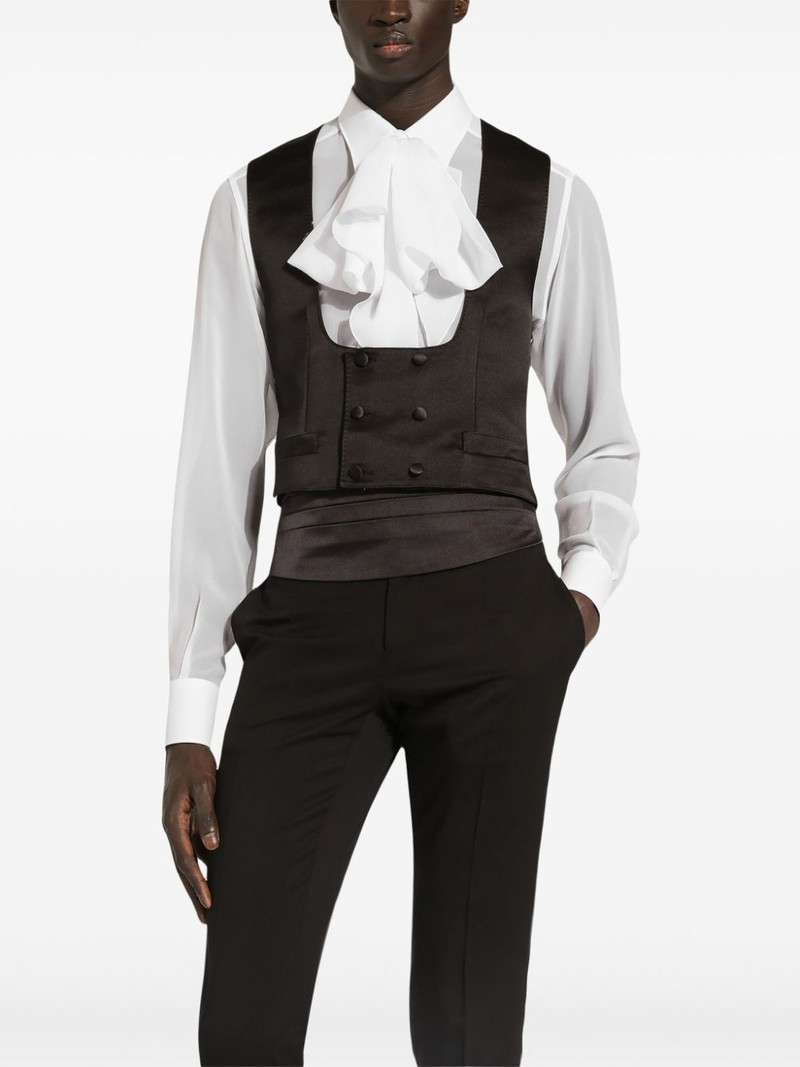 sleeveless silk jacket 5