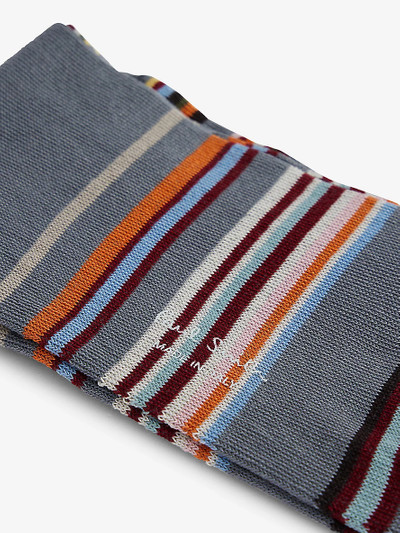 Paul Smith Striped cotton-blend socks outlook