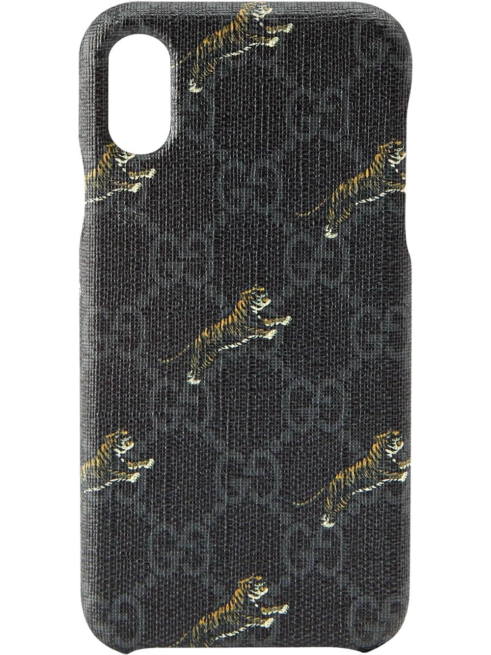 GG Supreme tiger-print iPhone X/XS case - 1