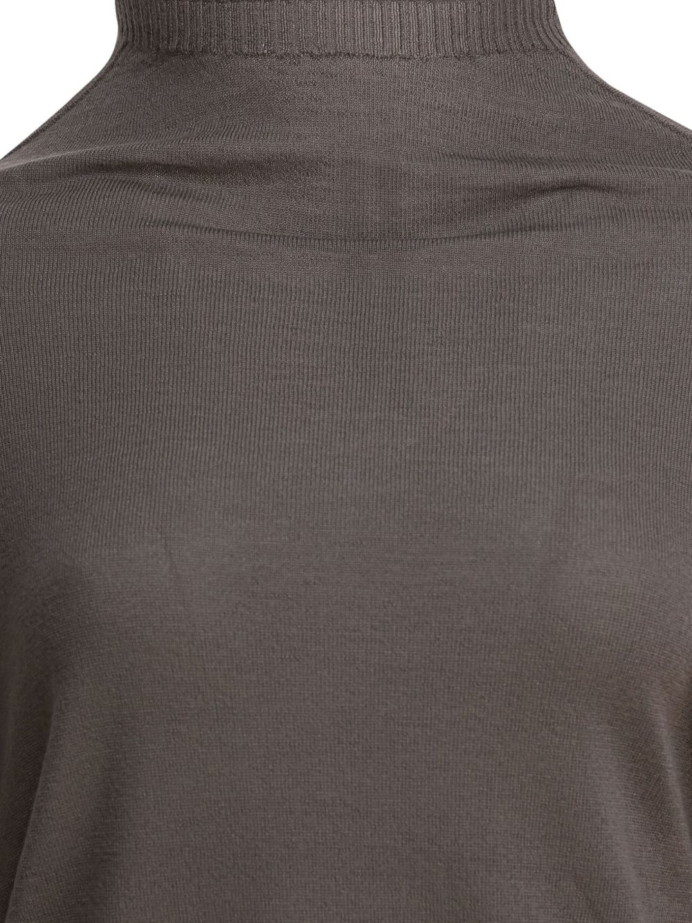ribbed high-neck sweater - 3