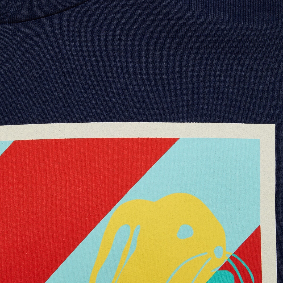 Bunny print cotton jersey sweatshirt - 5