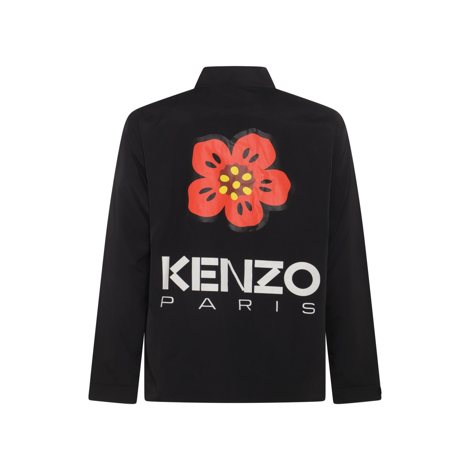 BLACK BOKE FLOWER CASUAL JACKET - 2