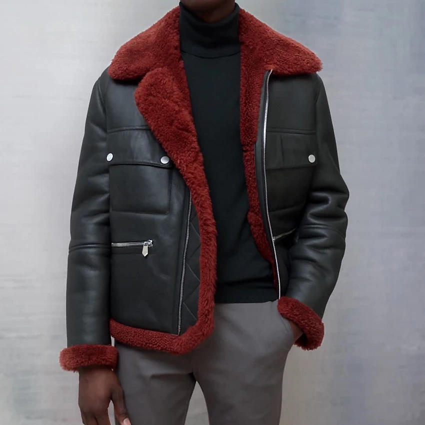 Zipped bomber jacket - 2