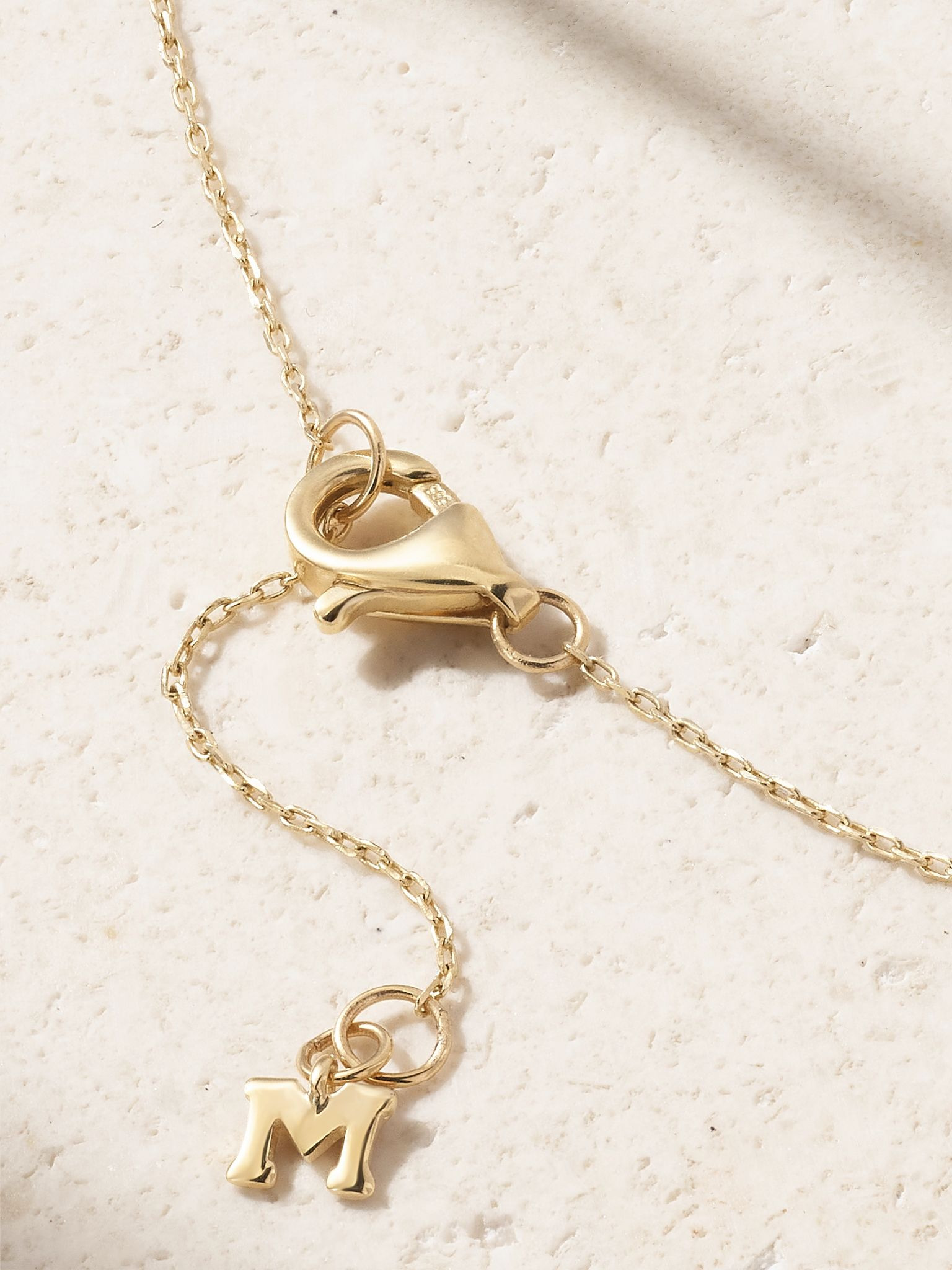 Wave 14-karat gold diamond bracelet Gold - 3