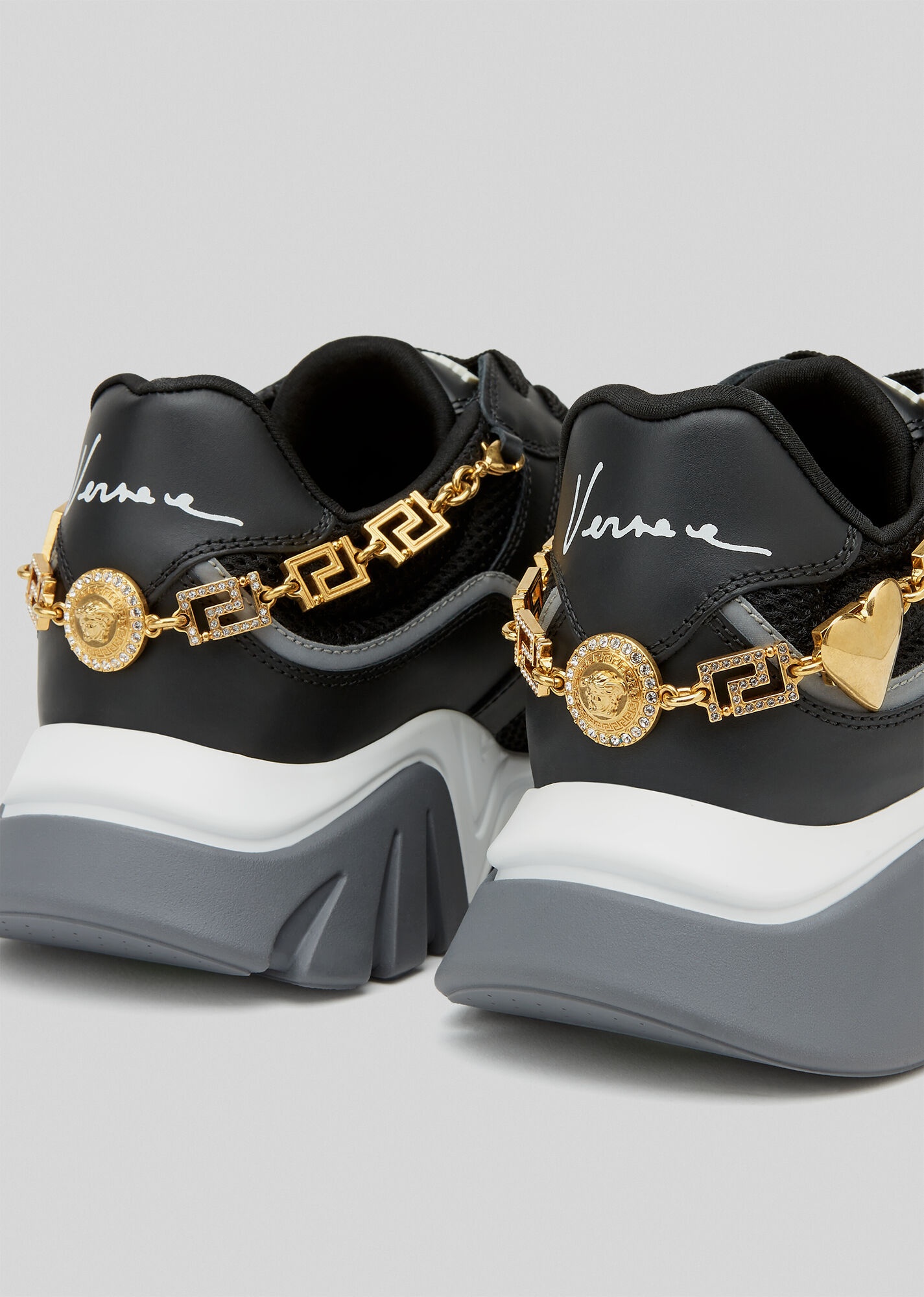 Greca Chain Squalo Sneakers - 5