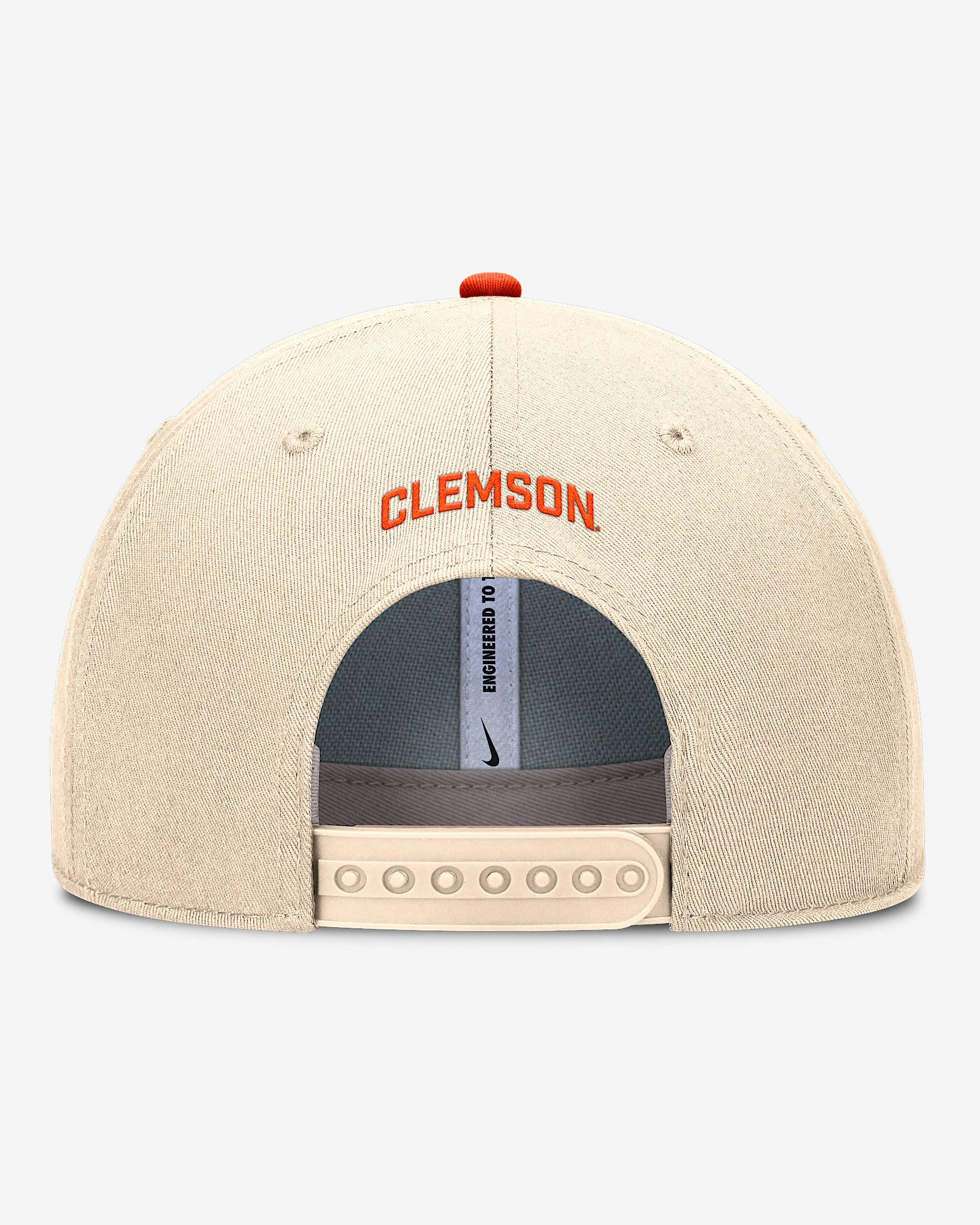 Clemson Primetime Rise Men's Nike Dri-FIT College Trucker Adjustable Hat - 2