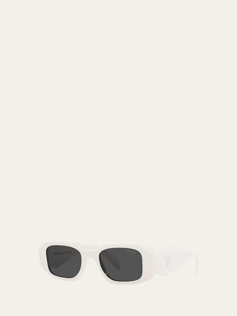 Prada Geometric Rectangle Acetate Sunglasses outlook