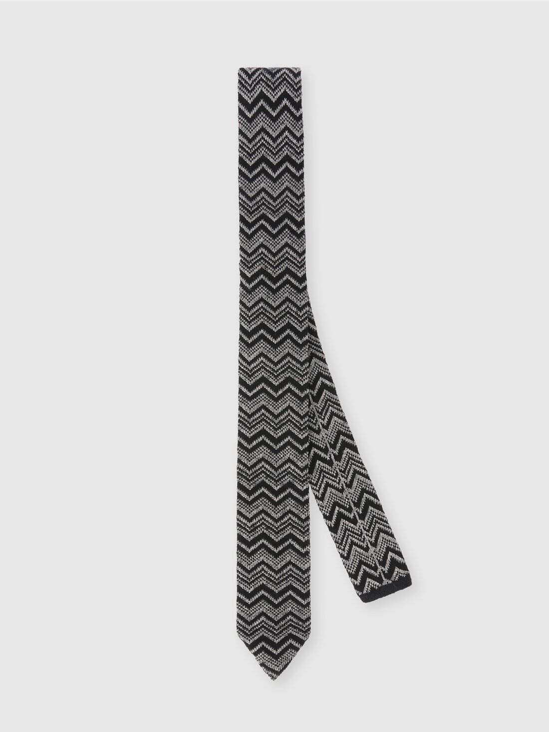 Wool and silk tie - 1