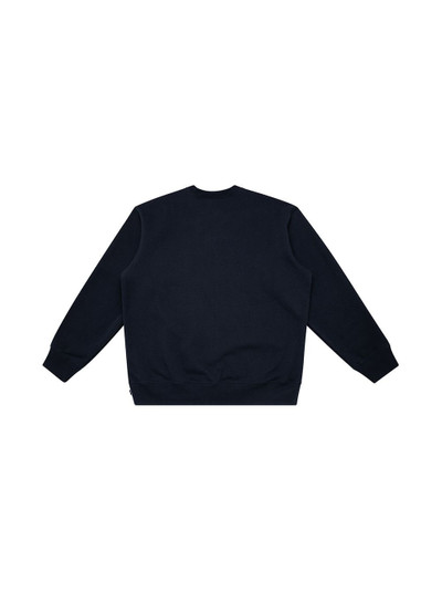 Supreme Stacked logo sweatshirt outlook