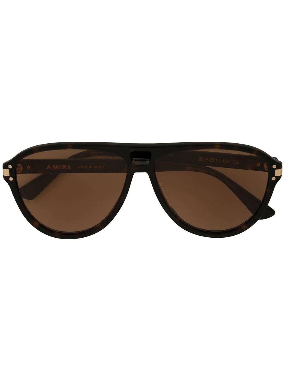 logo aviator sunglasses - 1