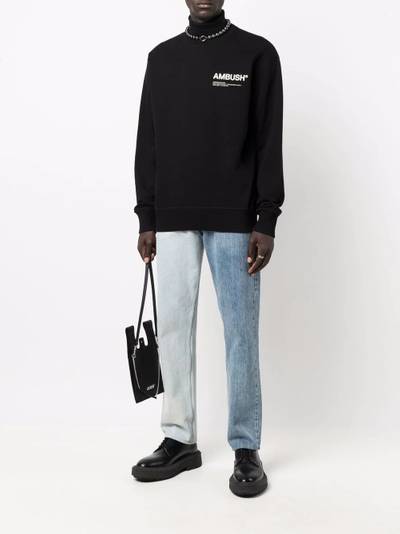 Ambush Workshop crew-neck sweatshirt outlook