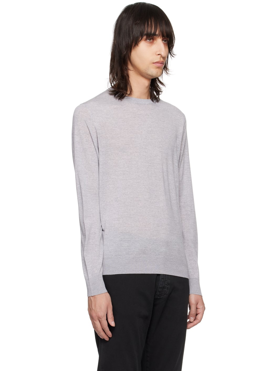 Gray Performance Sweater - 2