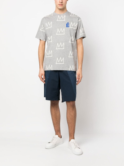 Étude crown-print organic cotton T-shirt outlook