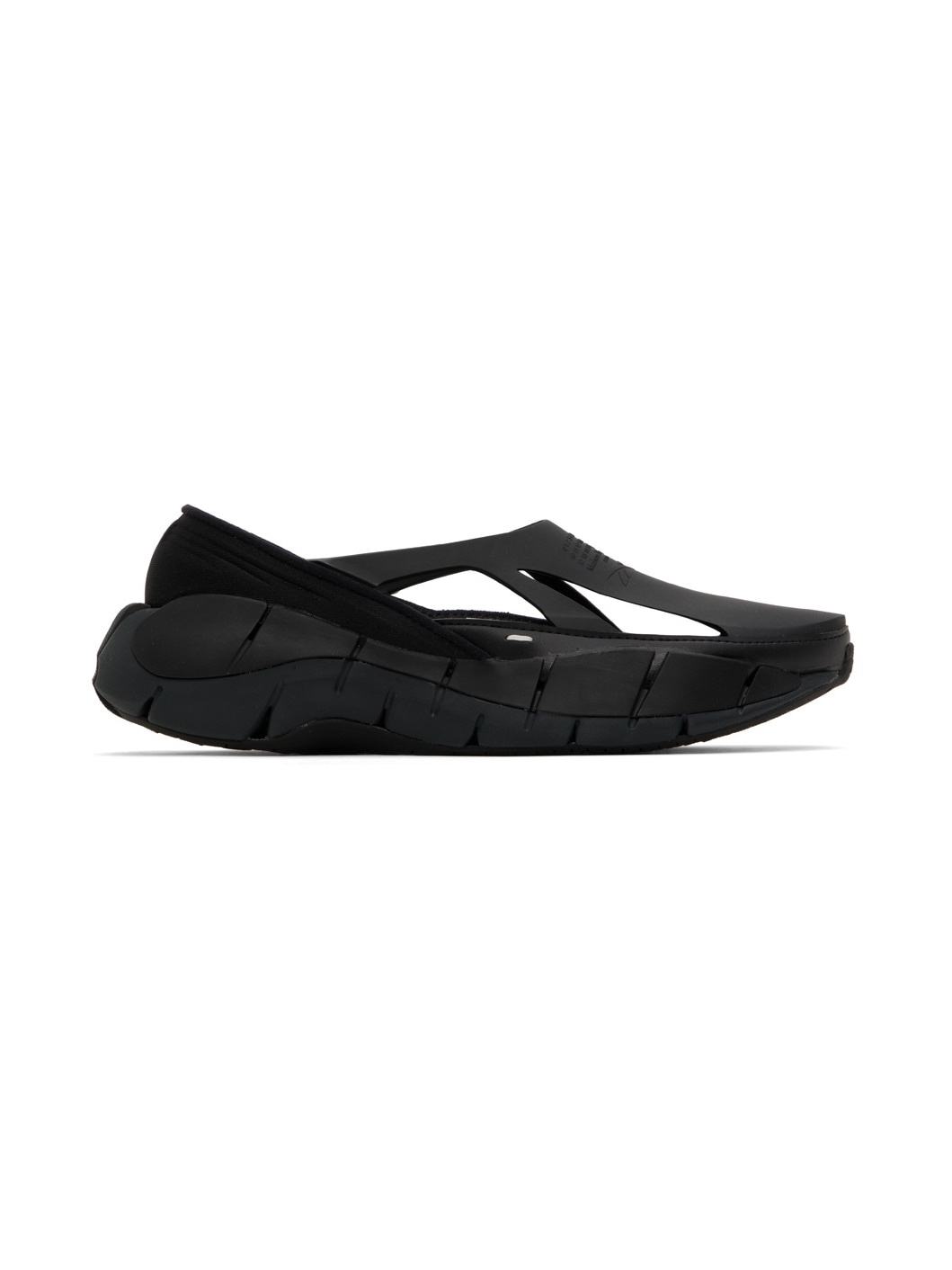 Black Reebok Edition Croafer Sneakers - 1