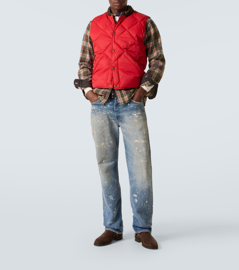 RRL by Ralph Lauren Quilted twill vest outlook