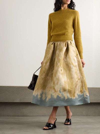 Dries Van Noten Brushed alpaca-blend sweater outlook