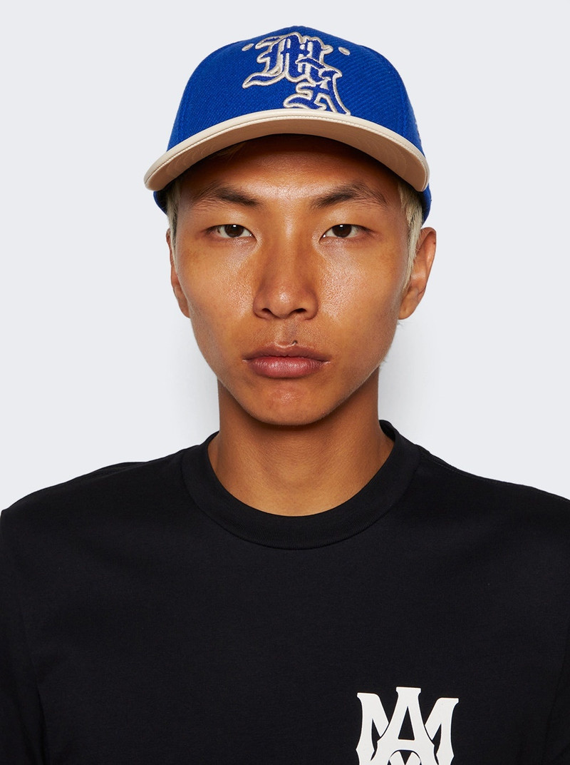 AMIRI Ma Spirit Baseball Hat Blue outlook