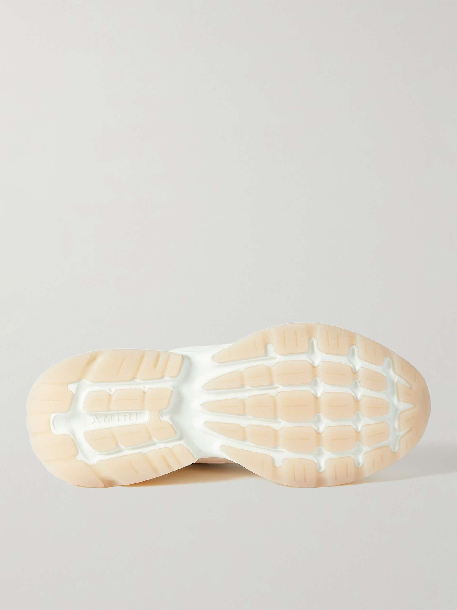 Bone Runner Leather and Suede-Trimmed Mesh Sneakers - 7