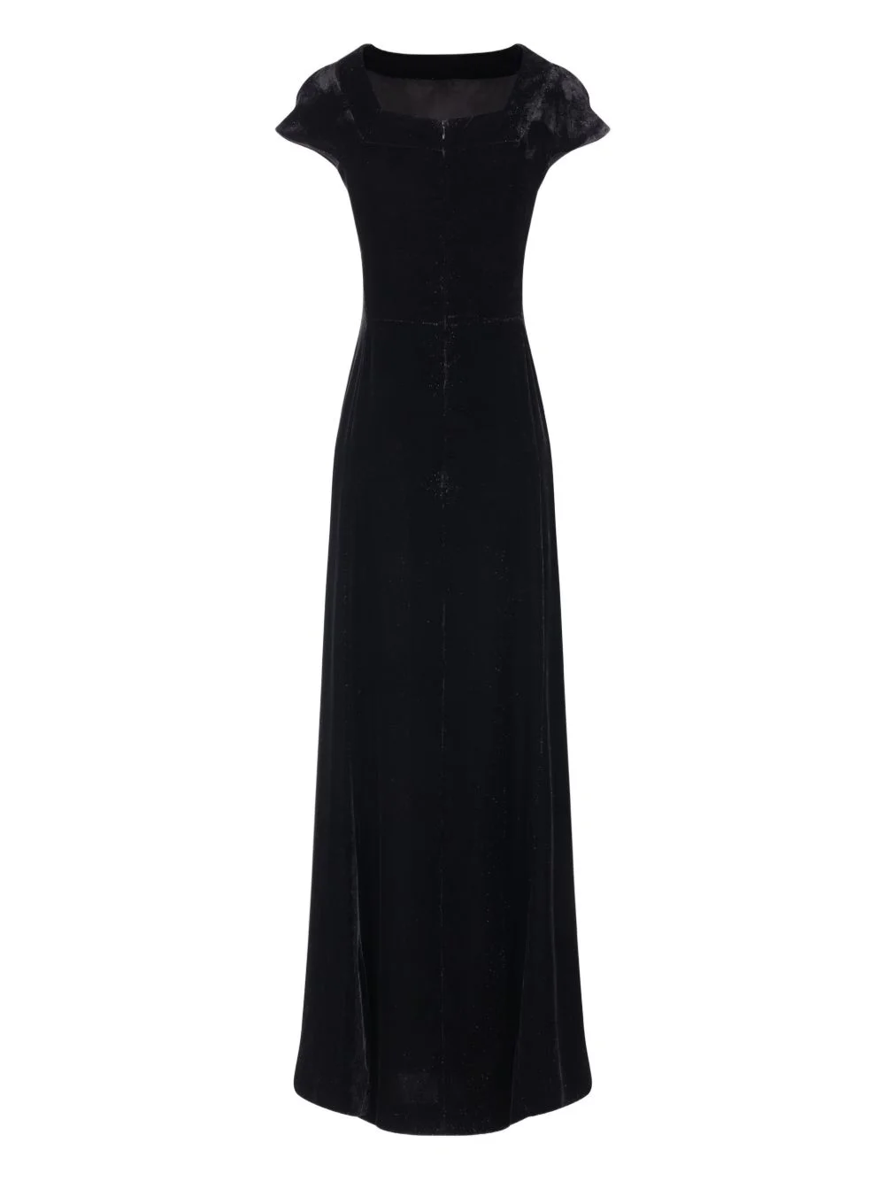 boat-neck maxi dress - 1