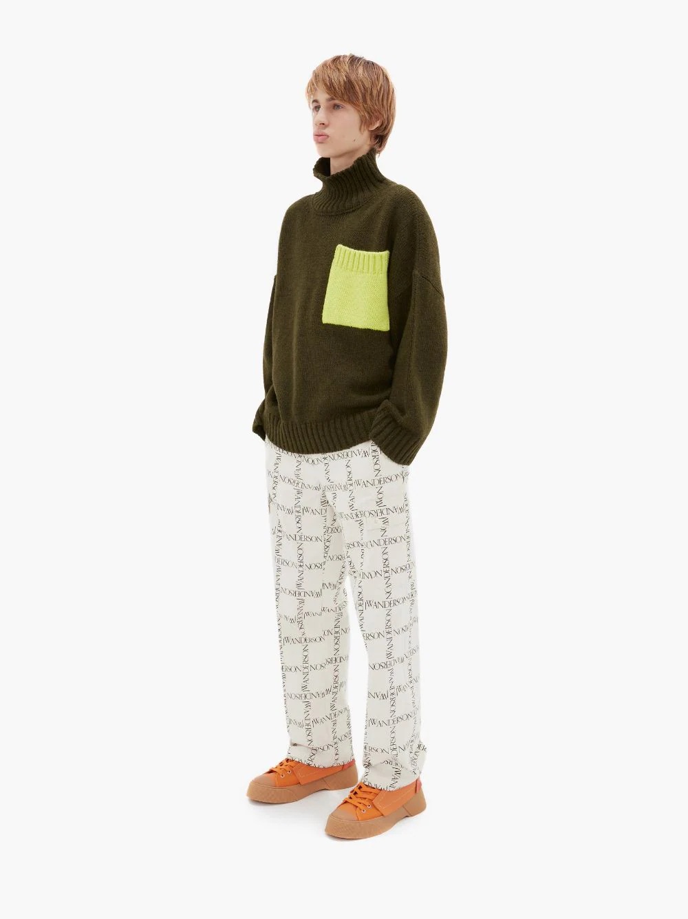 PATCH POCKET TURTLENECK JUMPER - 3