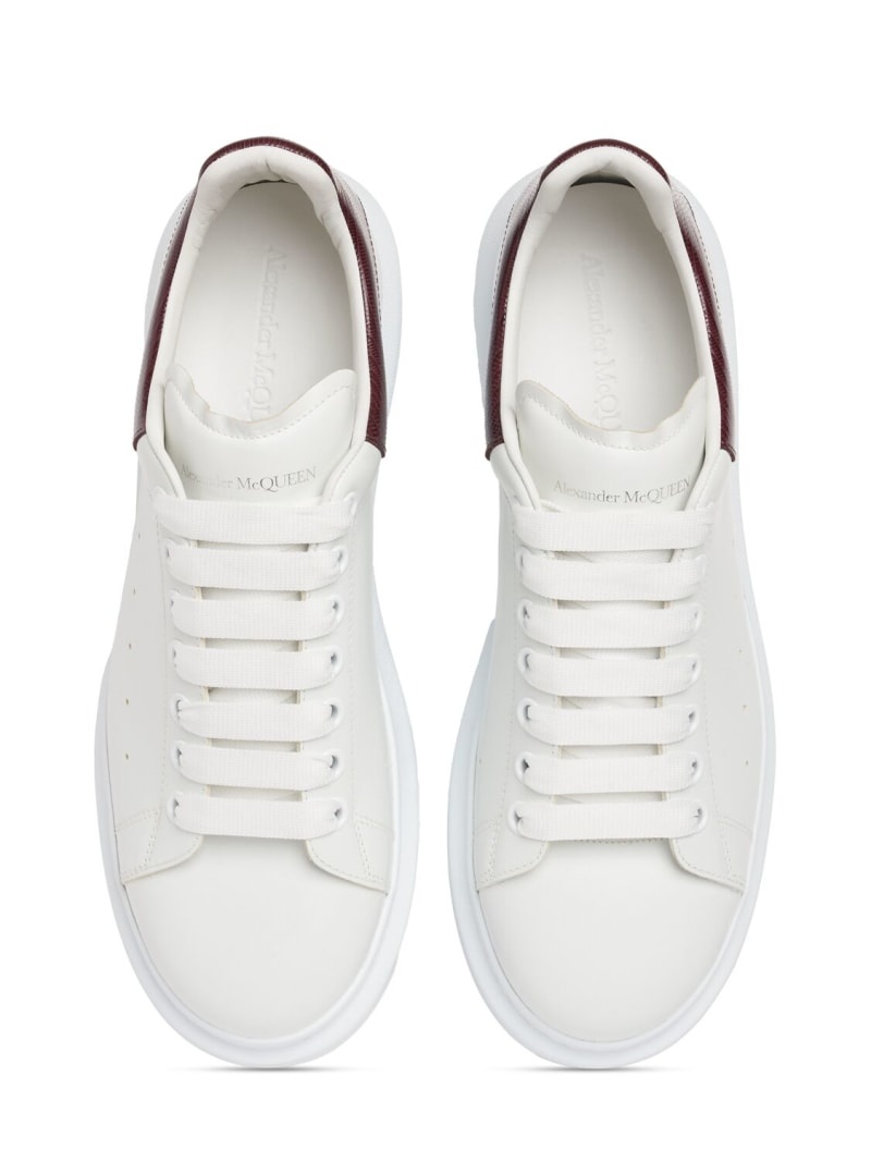 45mm Oversized leather sneakers - 5