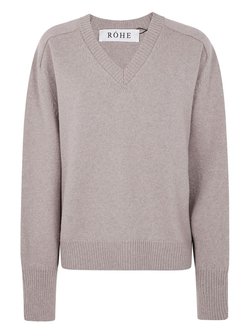Sleeve Wrap wool jumper 1