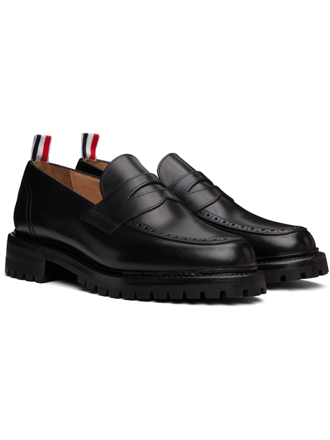 Black Classic Penny Loafers - 4