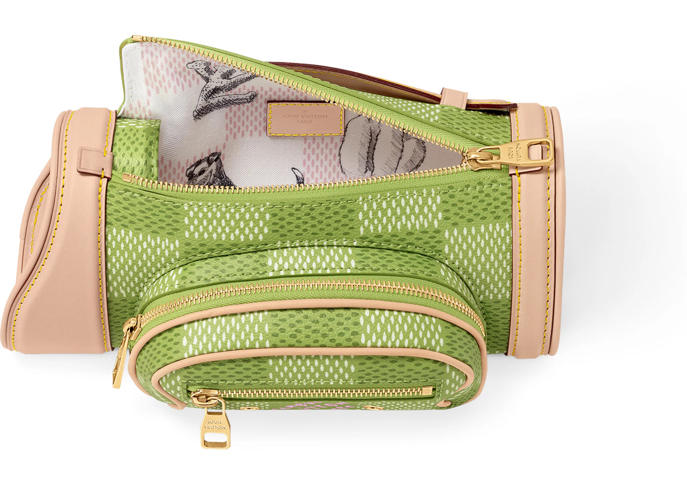 Louis Vuitton by Tyler, the Creator Mini Golf Bag Green Damier Golf - 3