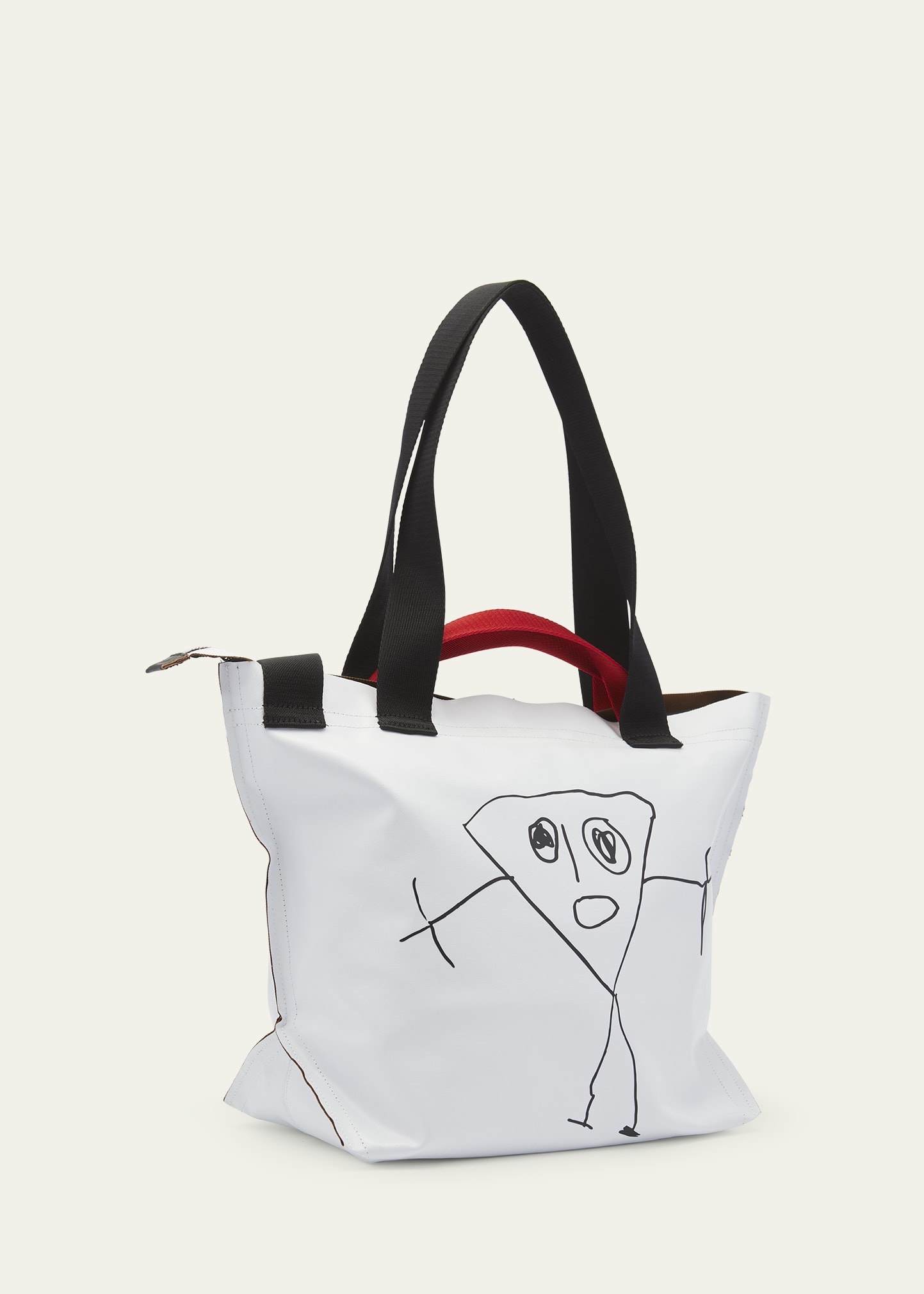 Medium Printed Shopper Tote Bag - 3