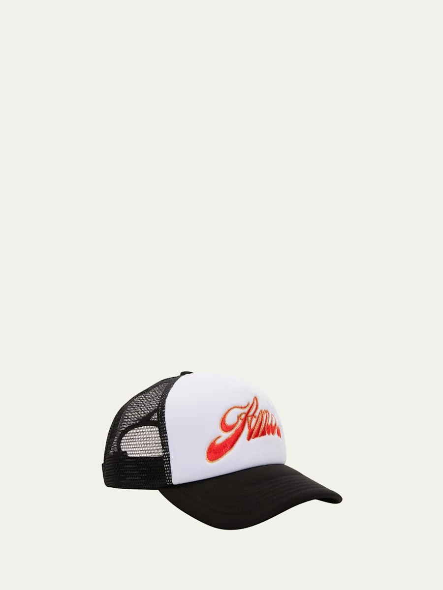 Men's Amiri Groovy Trucker Hat - 1
