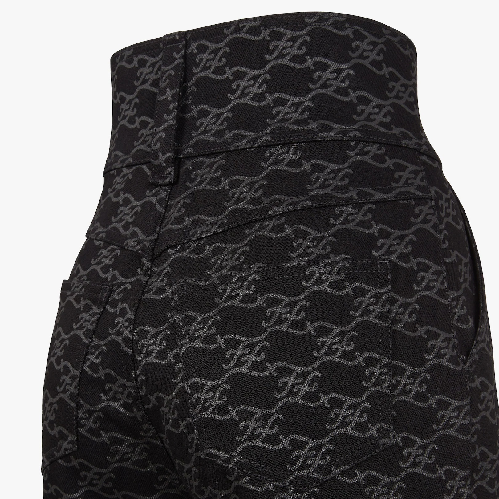 Black denim pants - 3