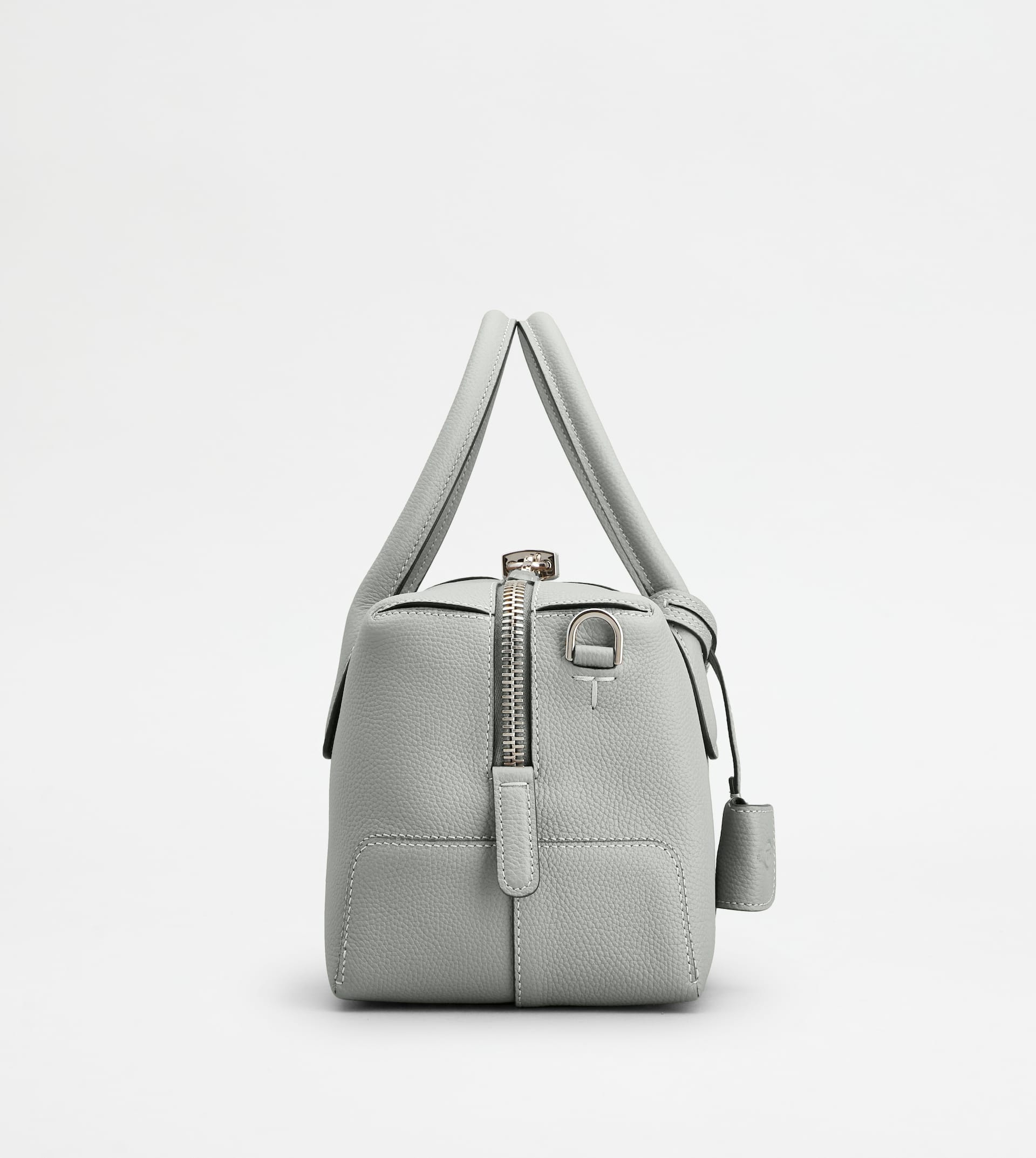 TOD'S DI BAG BAULETTO IN LEATHER MINI - GREY - 2