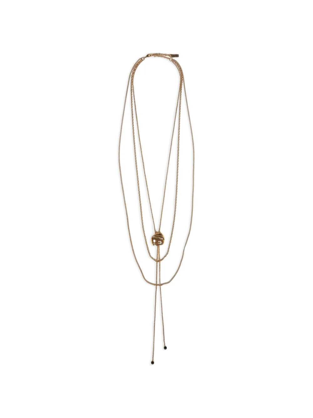 The Chloé Letters logo-charm necklace - 1
