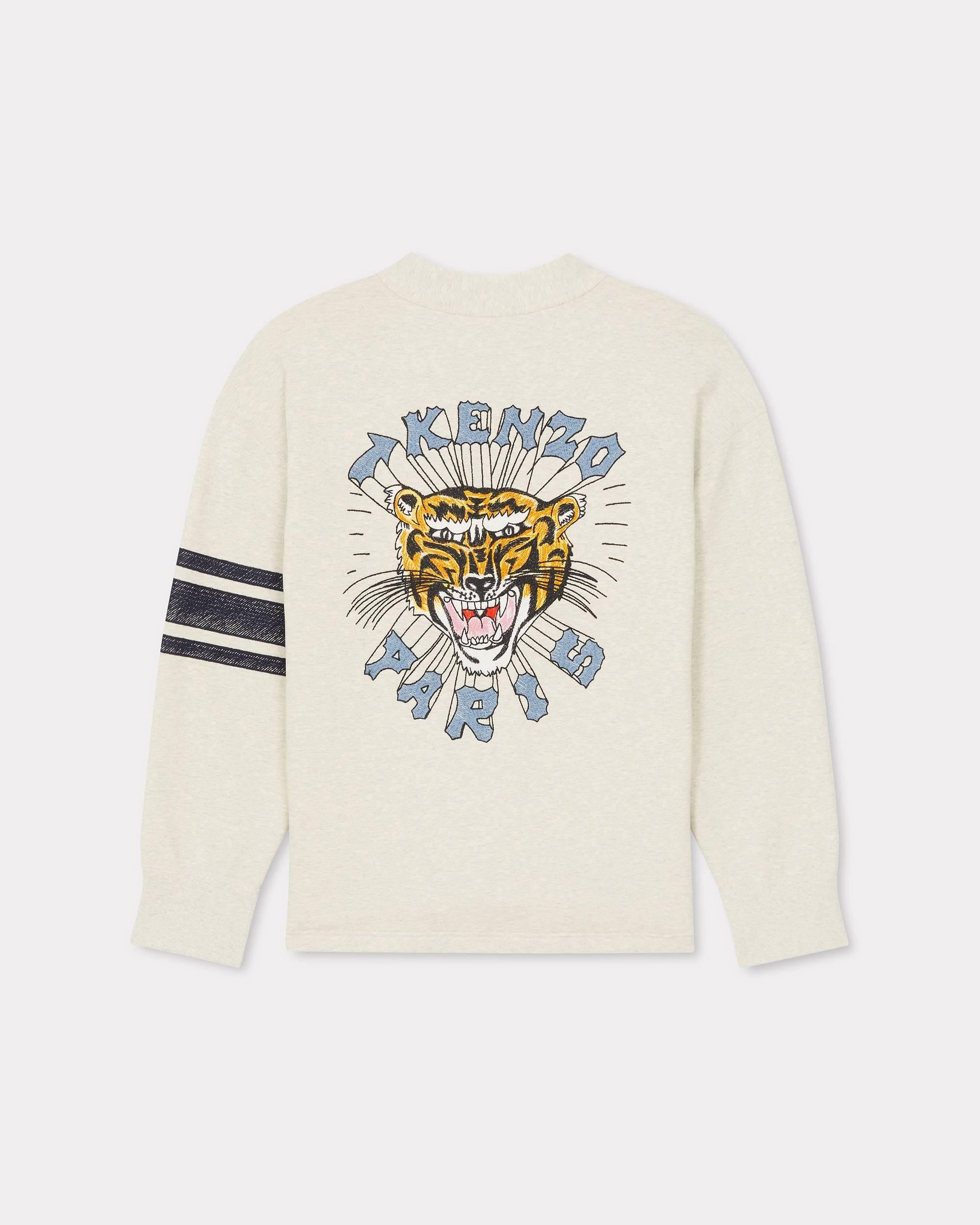 'KENZO Drawn Varsity' super-oversize embroidered cardigan - 7