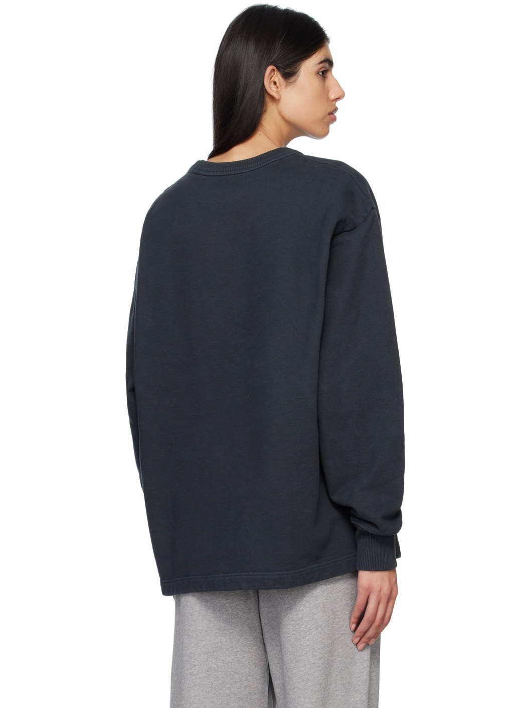 Black Stamp Sweatshirt - 3
