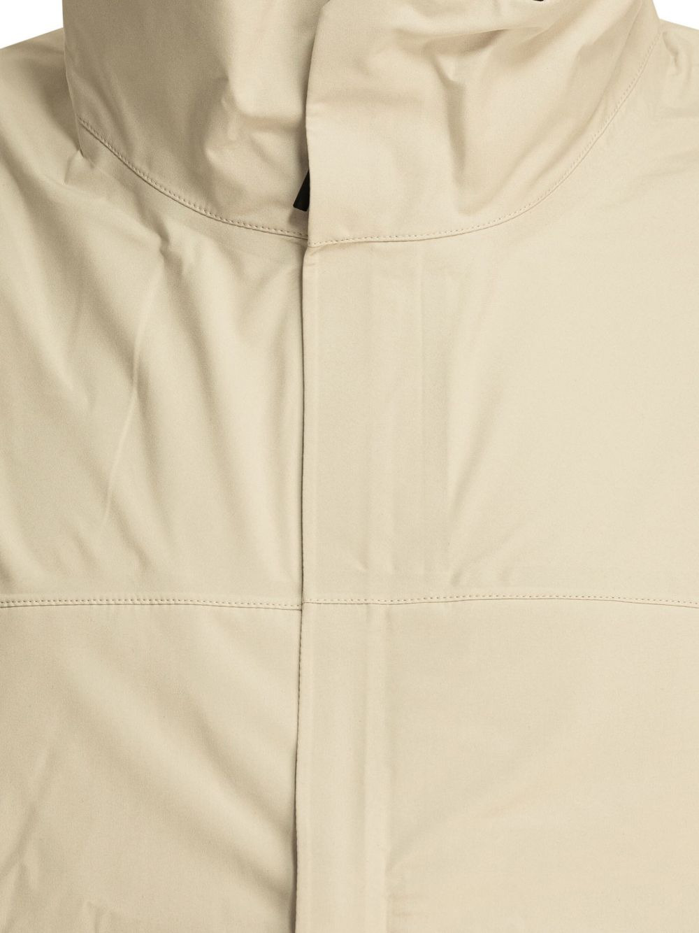 turtleneck zip-front lightweight jacket - 4
