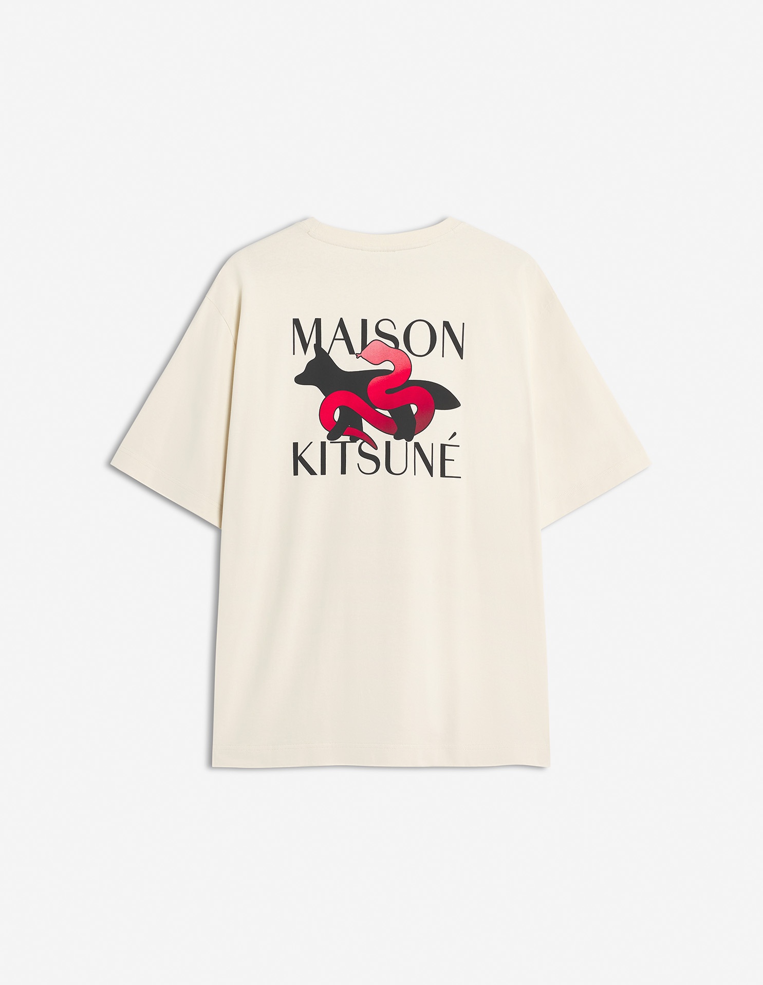 CNY PROFILE FOX SNAKE OVERSIZED TEE-SHIRT - 7