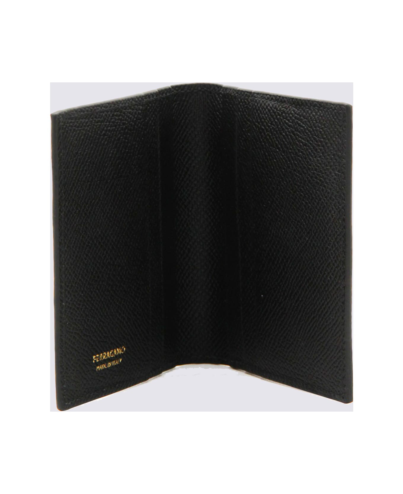 Black Leather Card Holder - 3