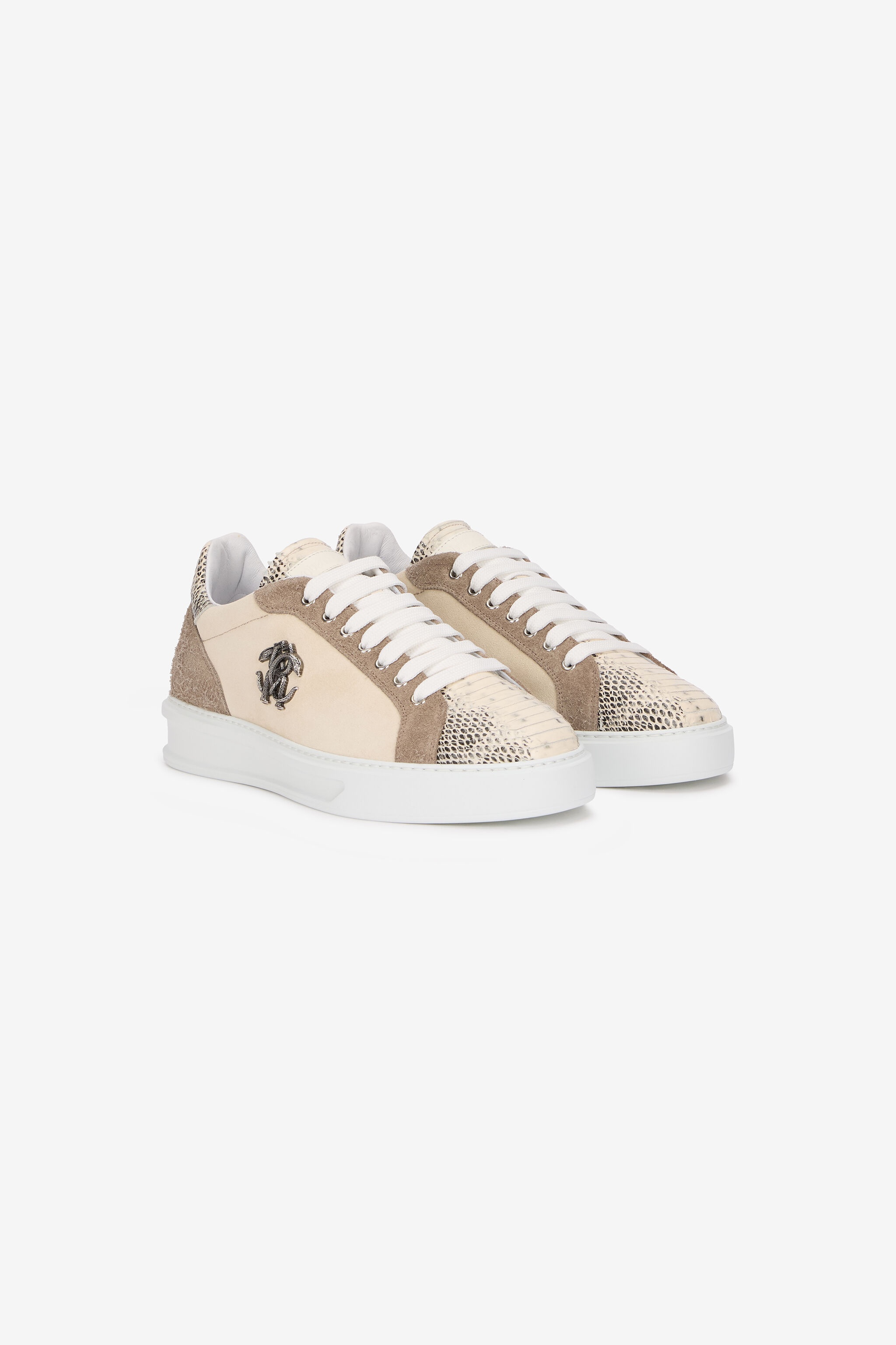 Sneakers With Cobra Inserts - 2