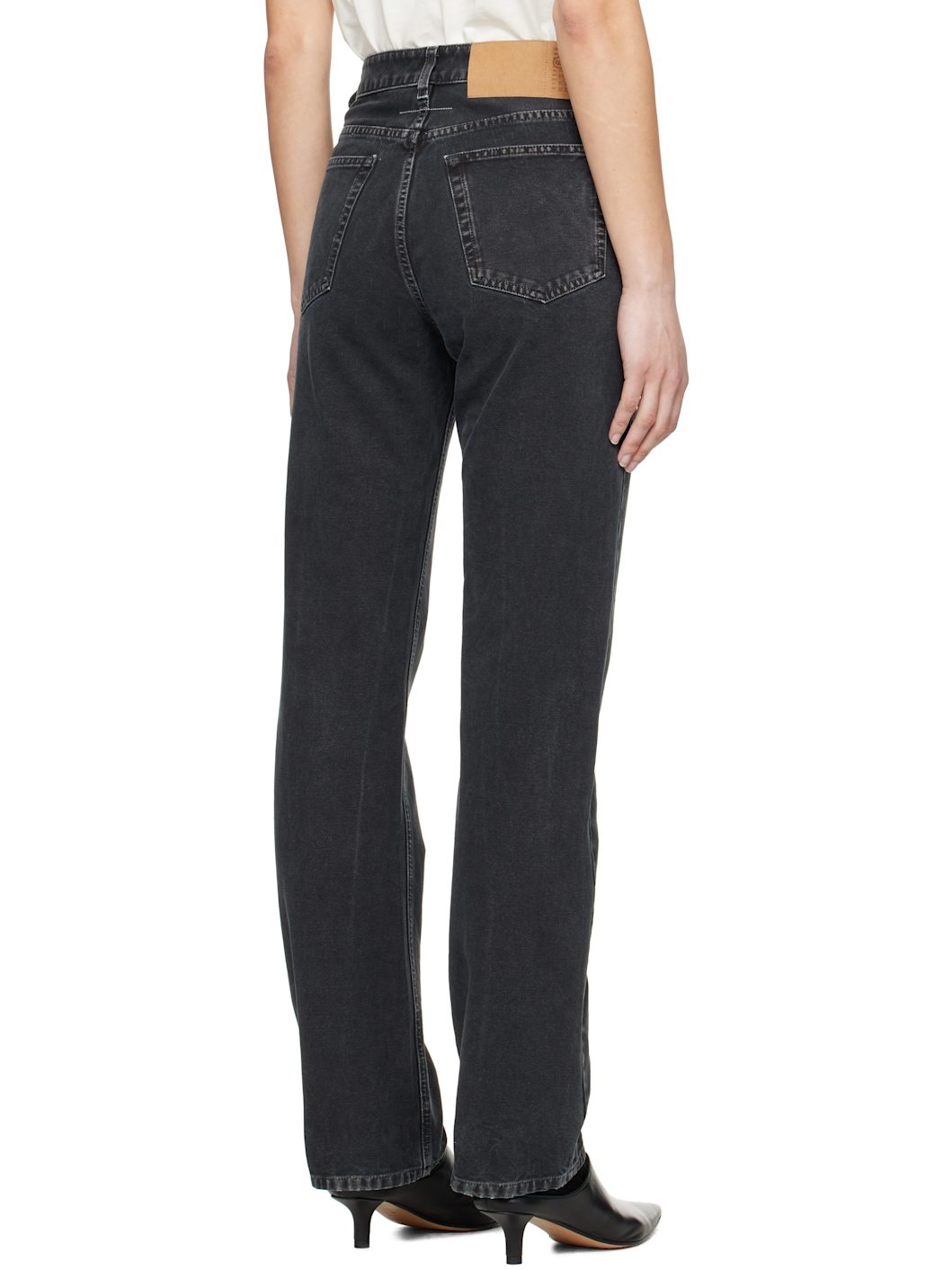 Black 5 Pockets Jeans - 3