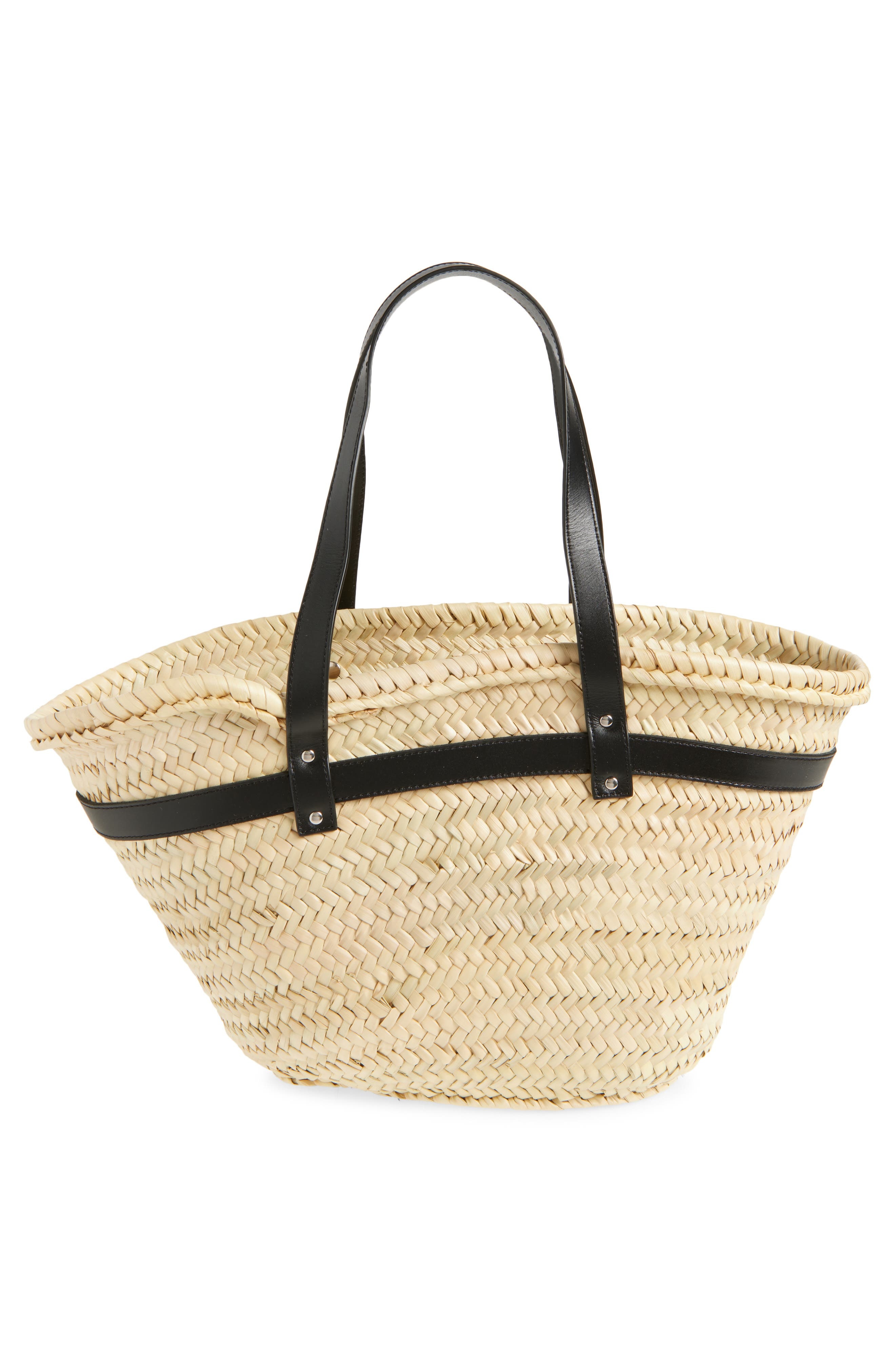 Coperni Woven Raffia Bucket Tote in Beige at Nordstrom - 4