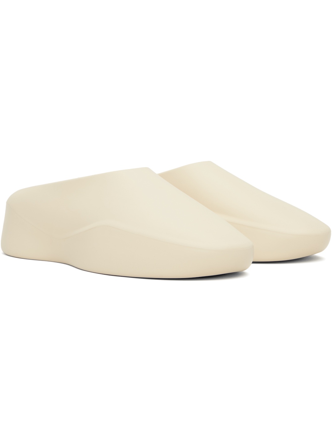 Beige Eva Runner Slip-on Loafers - 4