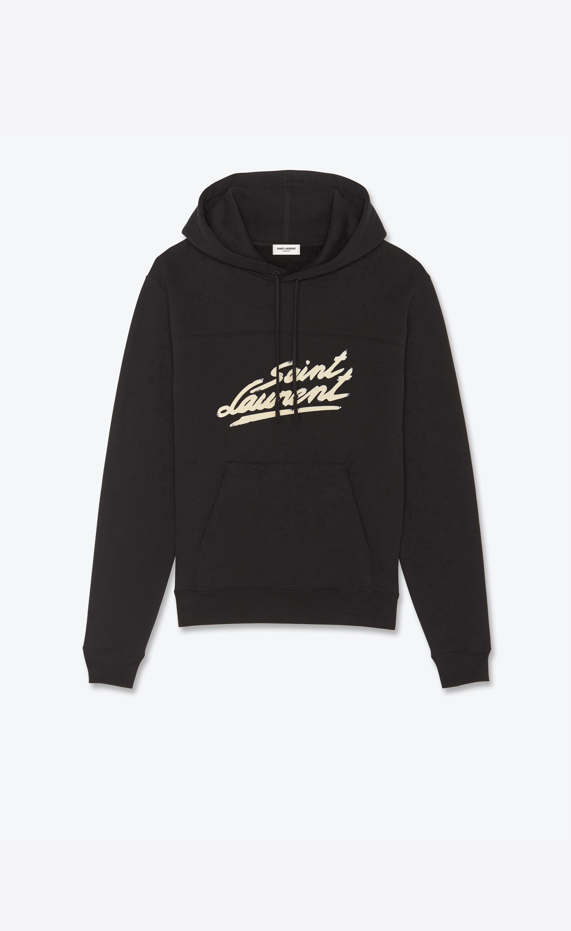 "saint laurent" '50s signature hoodie - 1