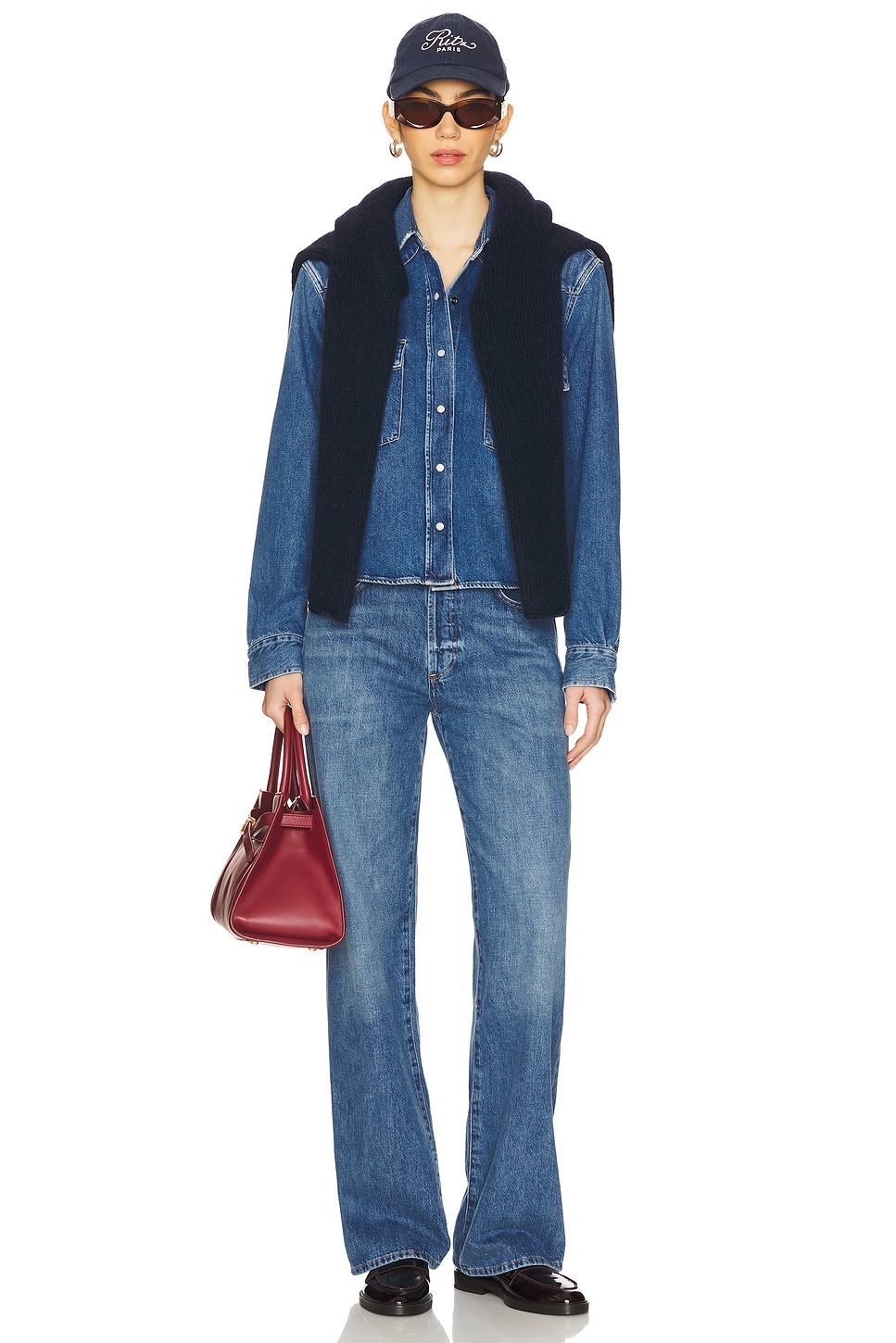 Cropped Western Shirt - 4